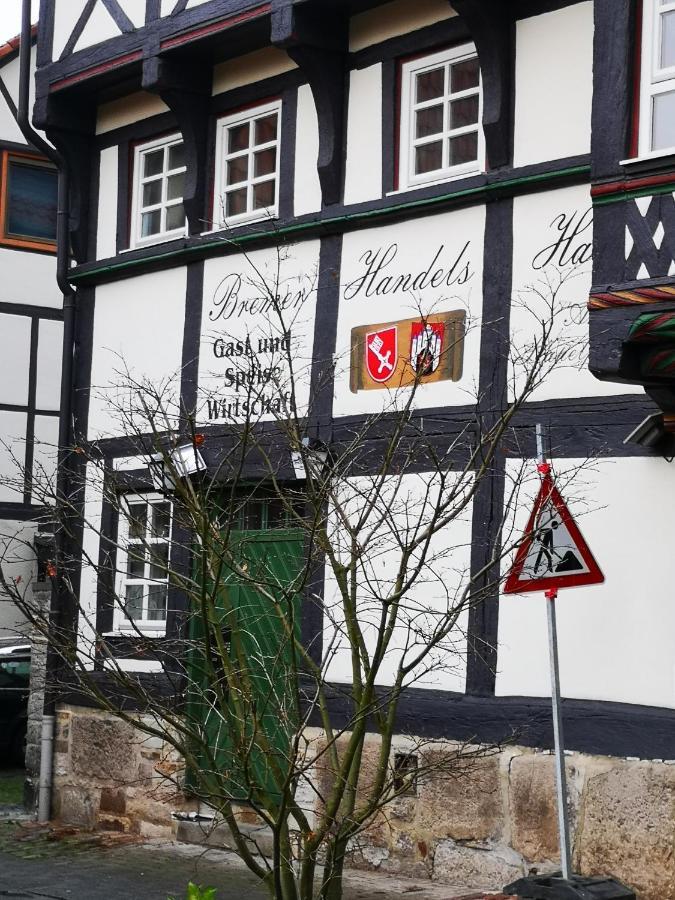 Bremer Handelshaus Fremdenzimmer Hannoversch Münden Kültér fotó
